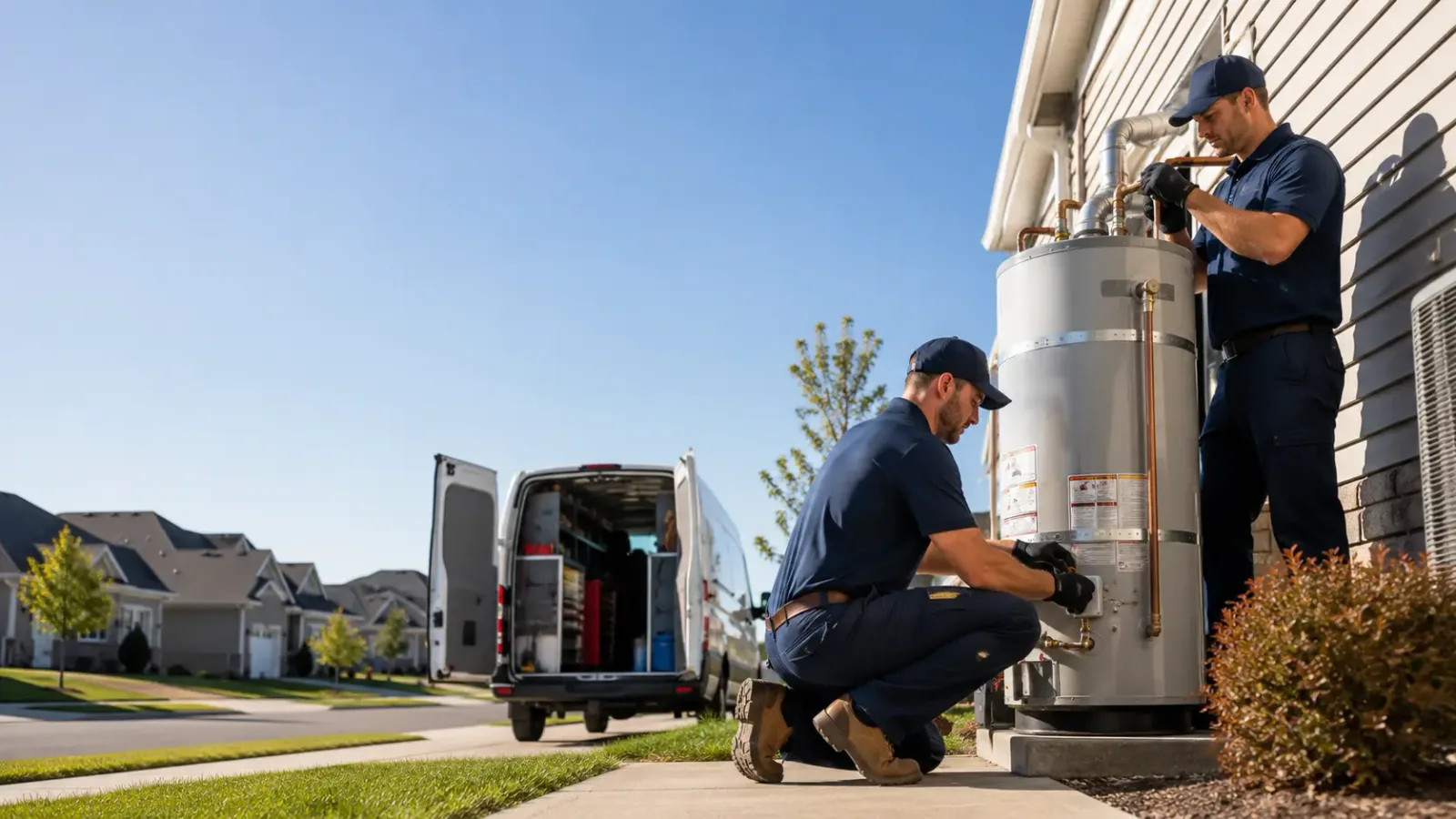 Water Heater Installation in Richland, TX